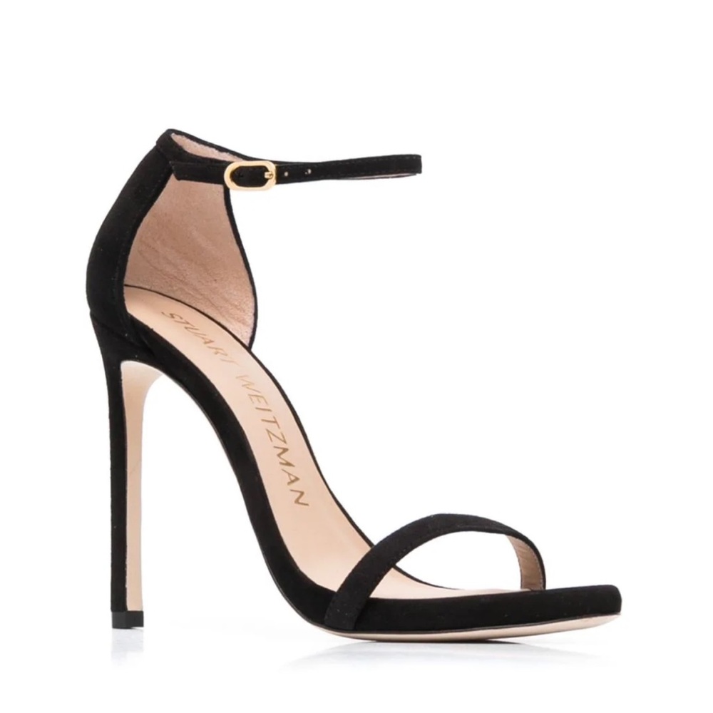 Stuart Weitzman Nudist 120mm Suede sandals